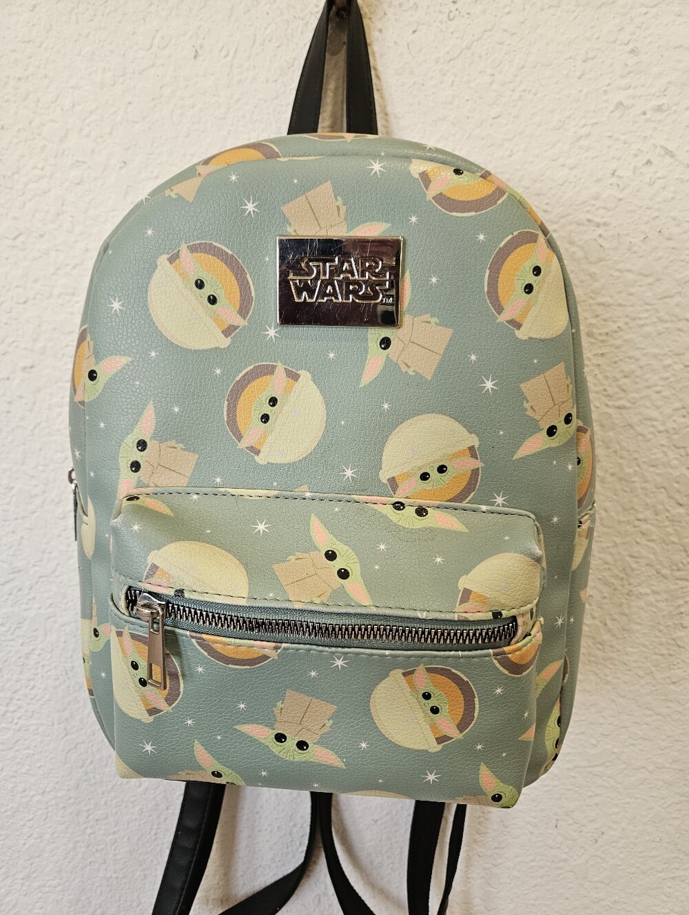 NWT Star Wars: The Mandalorian "Chibi Child" Grogu Hover Pram Mini Backpack